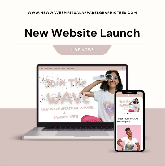 New Wave Spiritual Apparel launches official website with faith-based tees.