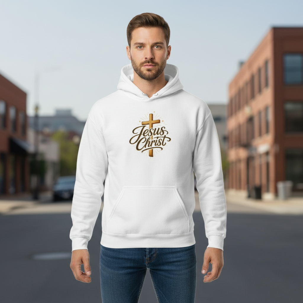 Jesus Christ Cross Hoodie