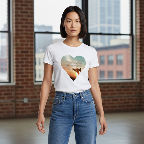 Unisex Cotton Streetwear John 13:34